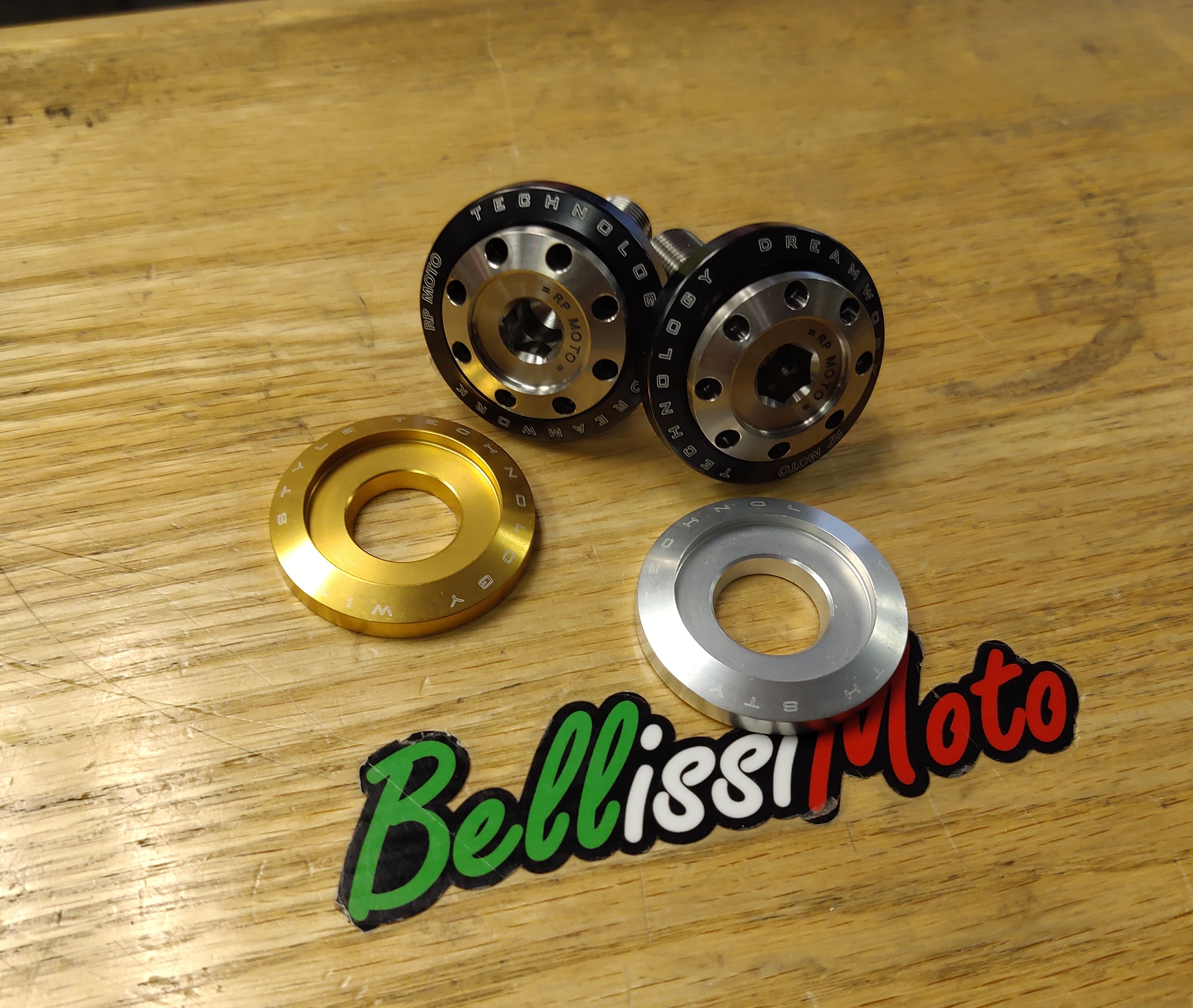 RP Moto Titanium Main Frame Bolts for Ducati Monster 696 / 796 / 1100 RP Moto Titanium Main Frame Bolts for Ducati Monster 696 / 796 / 1100